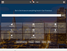 Tablet Screenshot of 415area.com